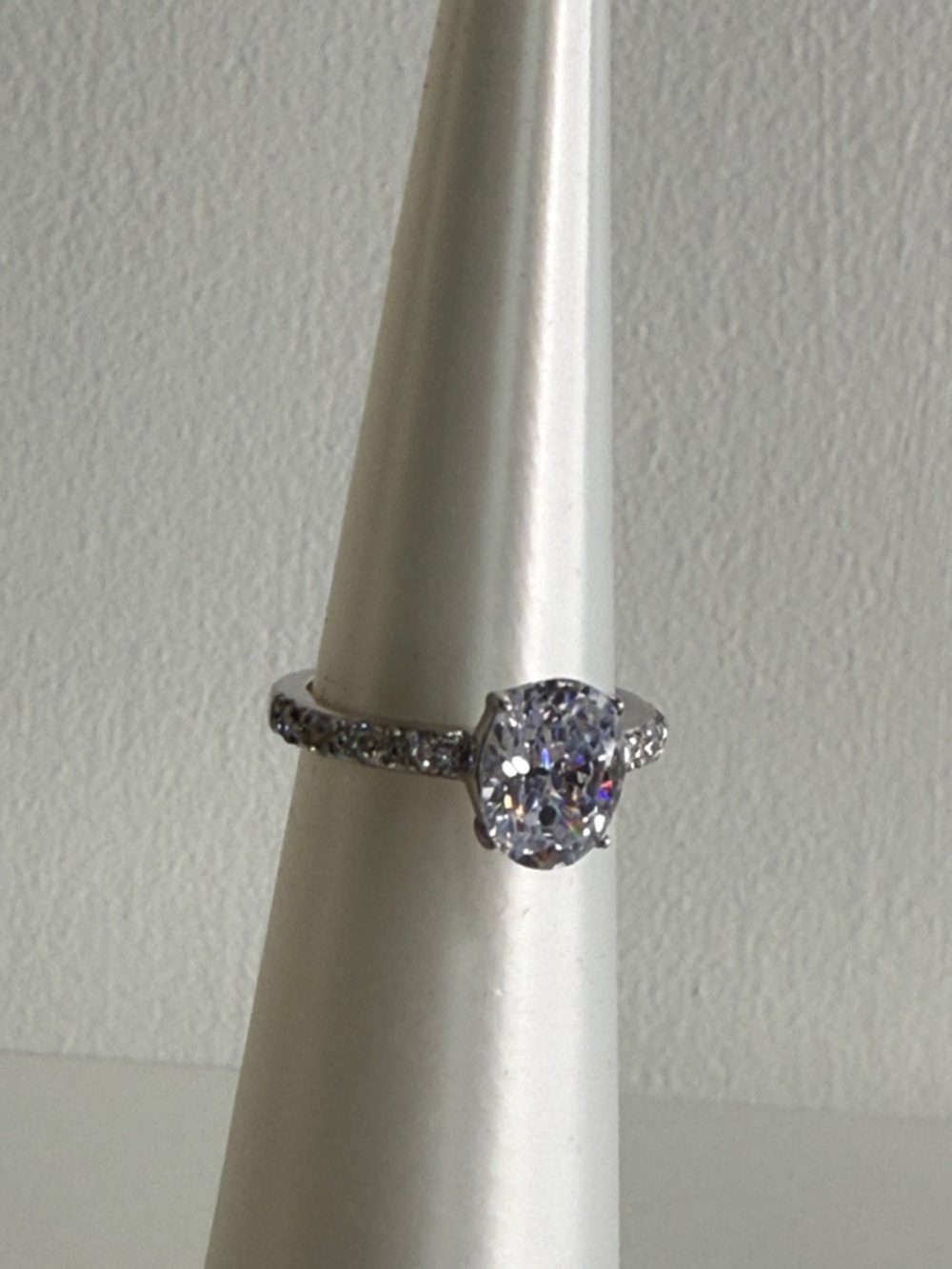Sterling Silver CZ Ring | 925 NVC | Size 5